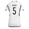 Tyskland Thilo Kehrer #5 Hemmatröja Dam VM 2022 Korta ärmar